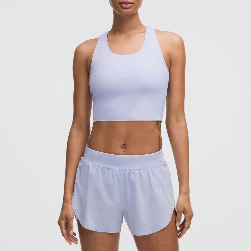 Lululemon Fast and Free Tank Top Light Serene Blue S NWT